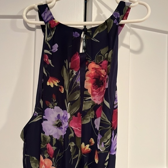 NWT Jessica Howard Floral Sleeveless Maxi Dress size 14 - Picture 7 of 12